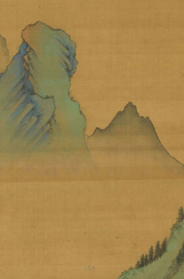 上春山，与山语