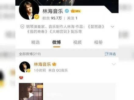 音乐人林海宣布离婚！