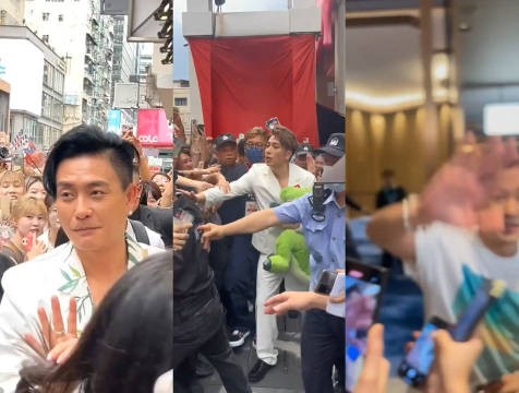 香港男明星是不是还有一个身份：治安员？