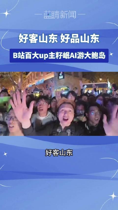 B站百大up主籽岷AI游大鲍岛