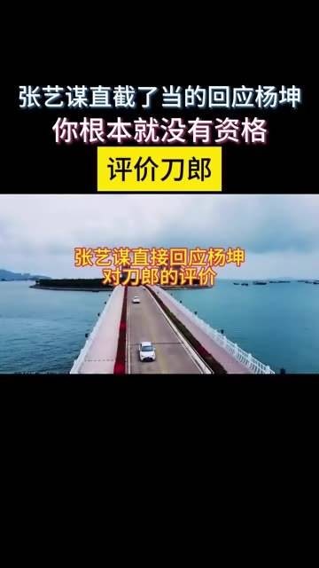 张艺谋直接回应杨坤：你根本没有资格评论刀郎