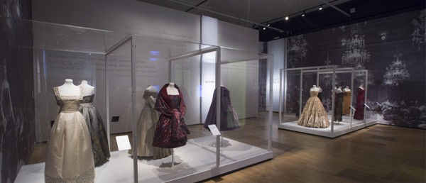 a display of clothing