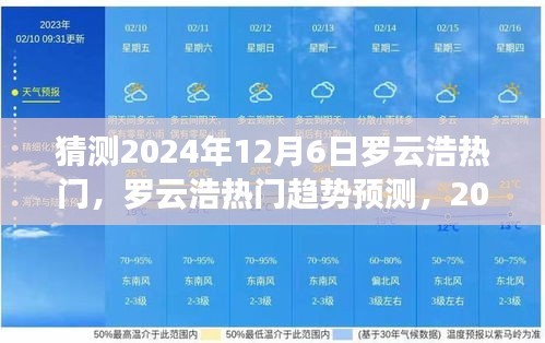 罗云浩热门趋势预测，聚焦2024年12月6日的可能性分析，罗云浩的热度展望