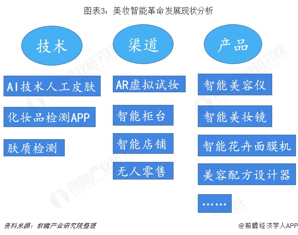 图表3：美妆智能革命发展现状分析 