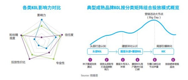 微播易, 《中国KOL市场营销白皮书洞察报告》2021六大新媒体平台KOL分布详解