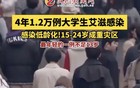 10个青年学生感染HIV的案例。