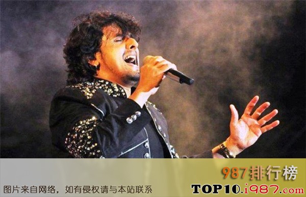 十大印度歌手之sonu nigam