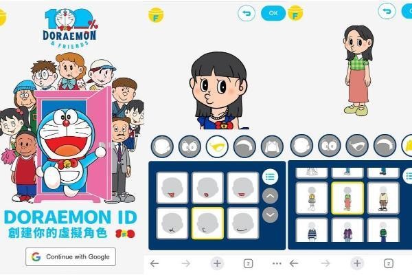 用手机就能玩！帮自己制作藤子不二雄漫画风格「角色ID」，变身哆啦A梦和大雄的好朋友超有代入感~