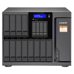 QNAP 威联通 TS-1635AX-8G十六盘位nas网络存器云盘云存储四核处理器（含硬盘18T*12=216T）