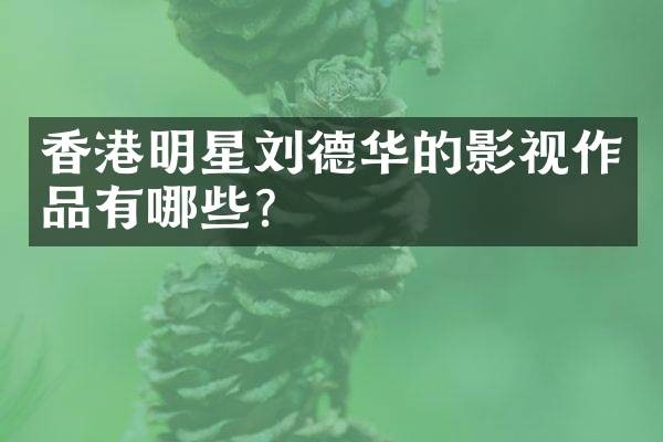 香港明星刘德华的影视作品有哪些？