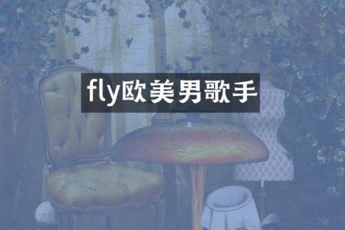 fly欧美男歌手