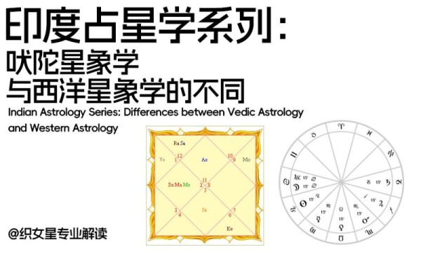 印度占星学系列：吠陀星象学与西洋星象学的不同