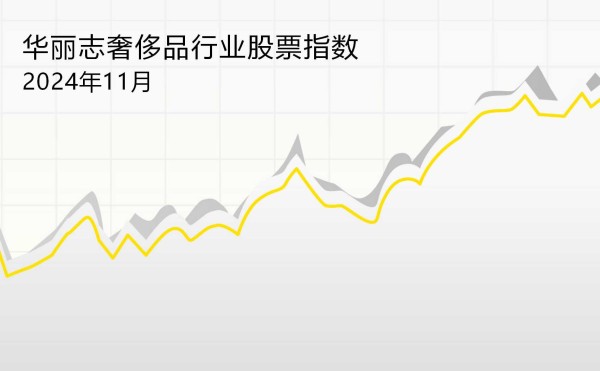 两连跌，华丽志奢侈品指数降至2023年以来最低点【华丽志奢侈品行业股票月报】2024年11月