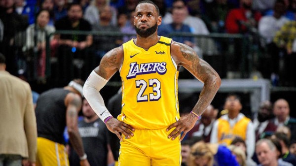 LeBron James responds to trash being thrown at his son, Bronny ...