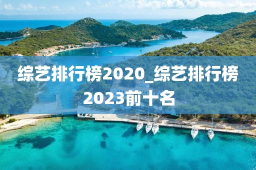 综艺排行榜2020_综艺排行榜2023前十名-第1张图片-今日明星头条