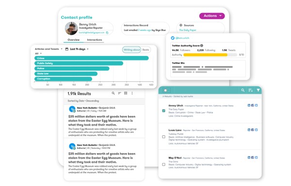 Meltwater Media Database Screenshot