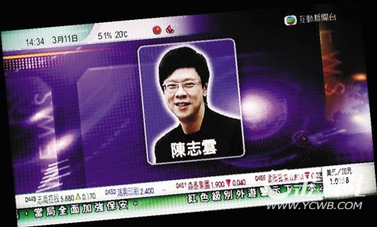 陈志云等被拘捕TVB发声明称四人被停职