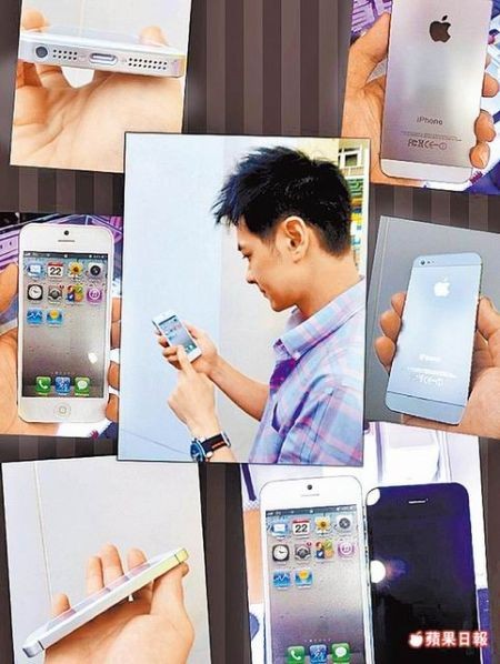 林志颖晒iPhone5照片 苹果联络人称是假