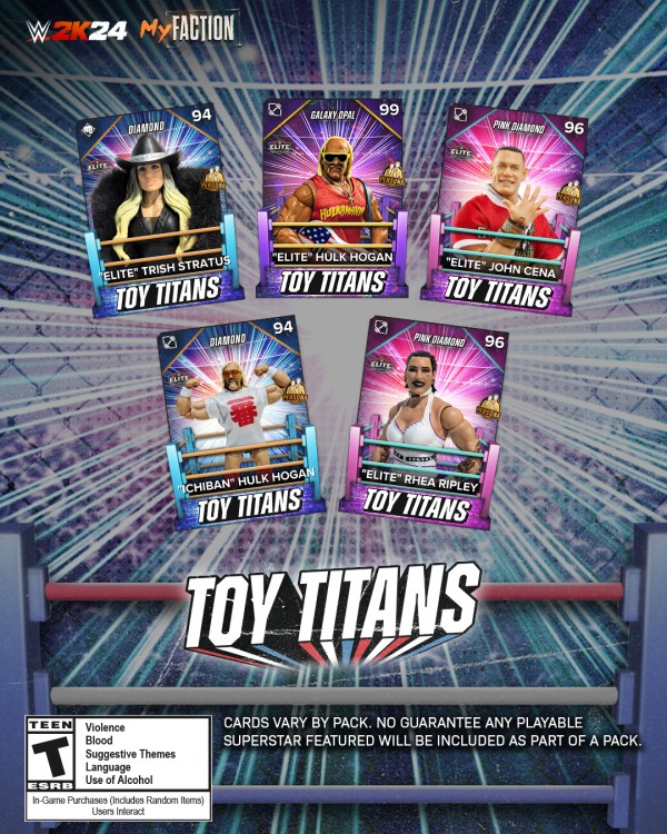 WWE 2K24 TOY TITANS