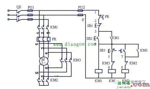 电机星三角启动电路图，电机星三角启动电路图原理 第6张