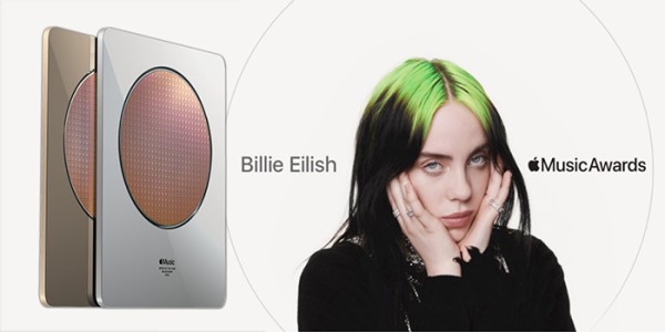 苹果颁发首个音乐奖Apple Music Awards：年度艺人获得者Billie Eilish