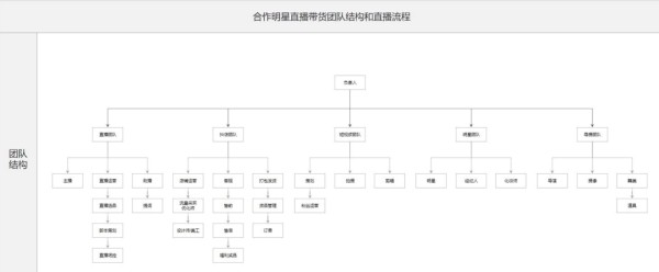 抖音电商直播团队都有哪些类型？不同时期的商家团队结构应该是怎样的？