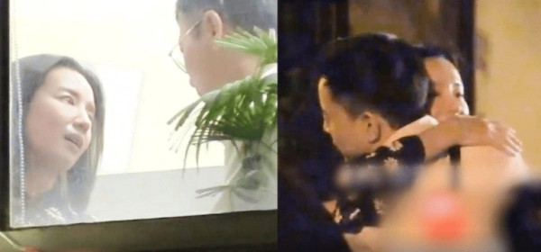 董洁与男子街头亲密相拥，疑似又有新恋情，清纯形象碎一地？