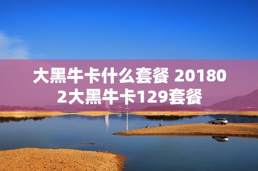 大黑牛卡什么套餐 201802大黑牛卡129套餐