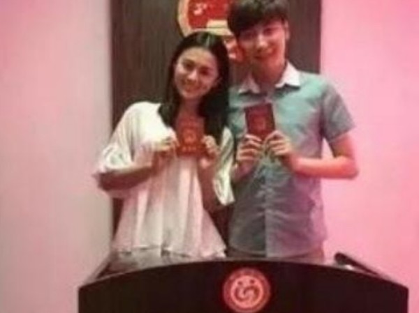 安悦溪婚纱照 安悦溪老公资料照片曝光颜值不输男明星