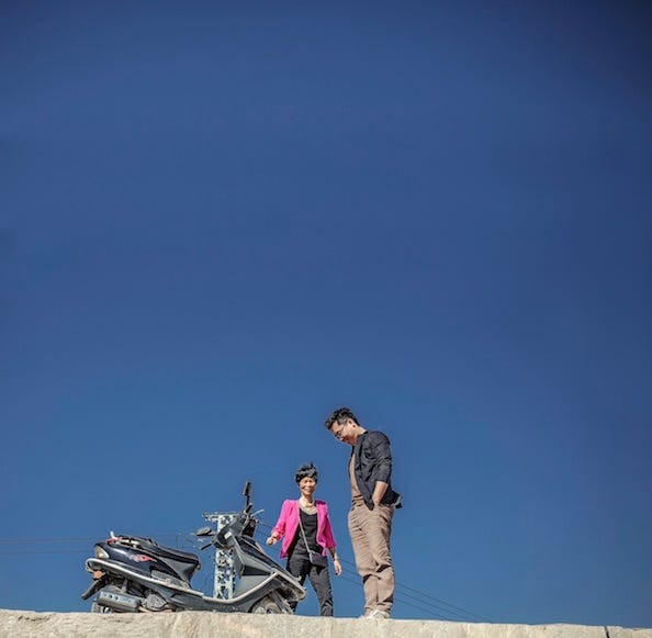 Blue, Sky, Human, Vacation, Tourism, Cloud, Landscape, Photography, Travel, Sitting, 