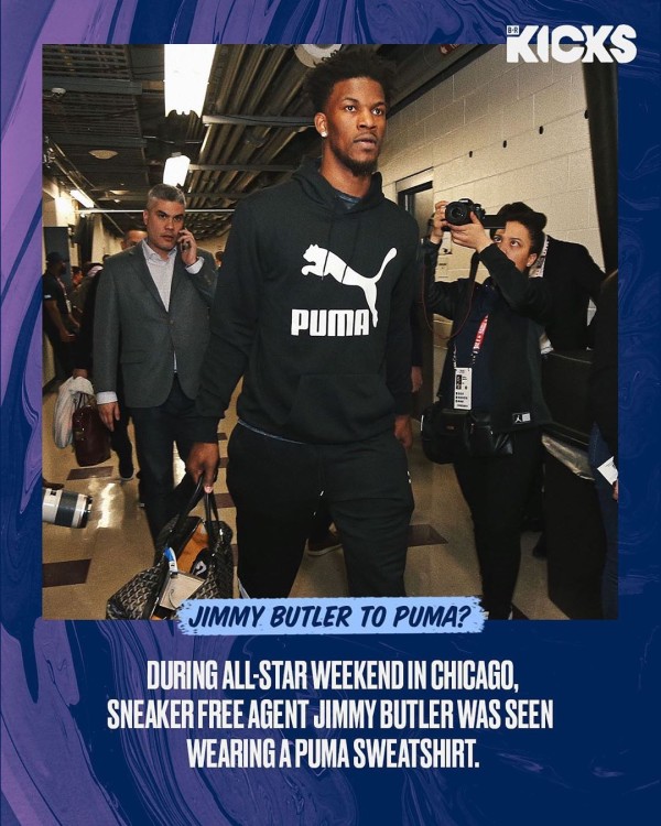 PUMA,JIMMY BUTLER 传闻吉米·巴特勒要代言 PUMA！品牌明星阵容空前强大！