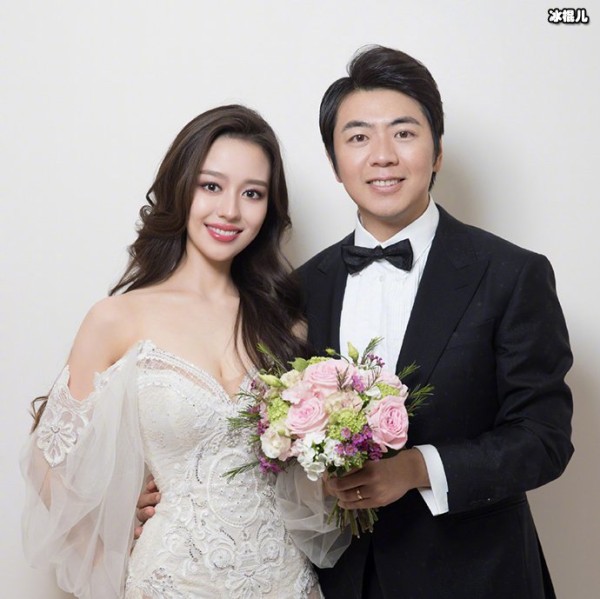 郎朗与吉娜爱丽丝结婚