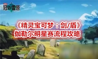 《精灵宝可梦：剑/盾》伽勒尔明星赛流程攻略