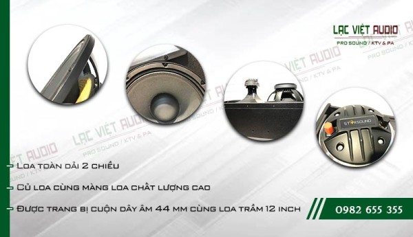 Đặc điểm sản phẩm Loa Star Sound HS12II