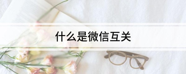 什么是微信互关