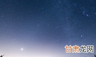 启明星又叫啥 启明星又叫啥星