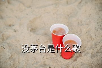 没茅台是什么歌