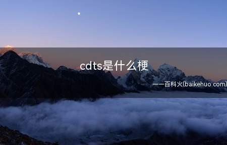 cdts是什么梗（喜爱装作成异性的发烧友）