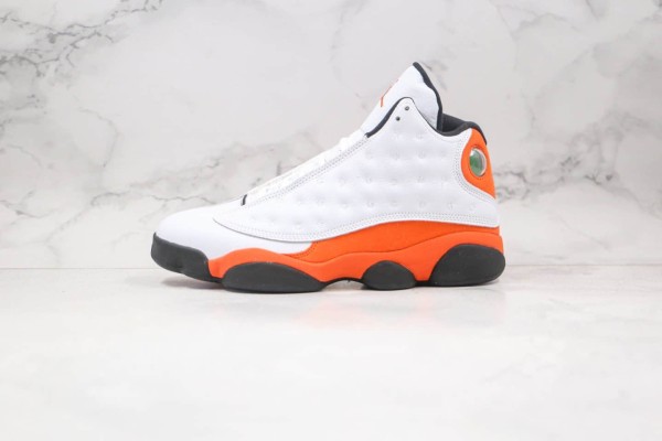 乔丹Air Jordan 13 Retro“Starfish”公司级版本AJ13白橙扣碎原鞋开发 货号：414571-415