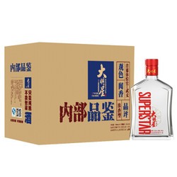 大明星靠譜 酒山东浓香型整箱白酒低度纯粮食白酒品鉴 38度 500ml*6瓶