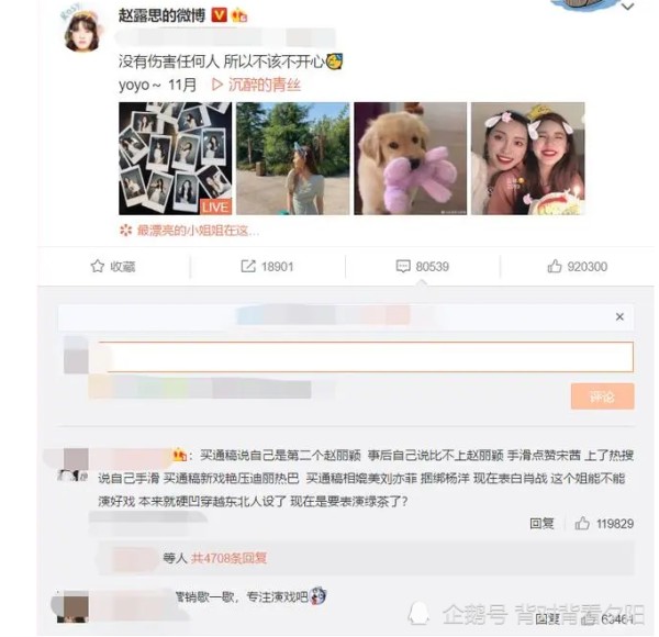 疑似赵露思前经纪人发文背后的故事，娱乐圈的微妙变化与粉丝们的热议