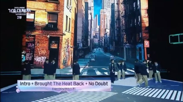 ENHYPEN《Brought The Heat Back+No Doubt》舞台