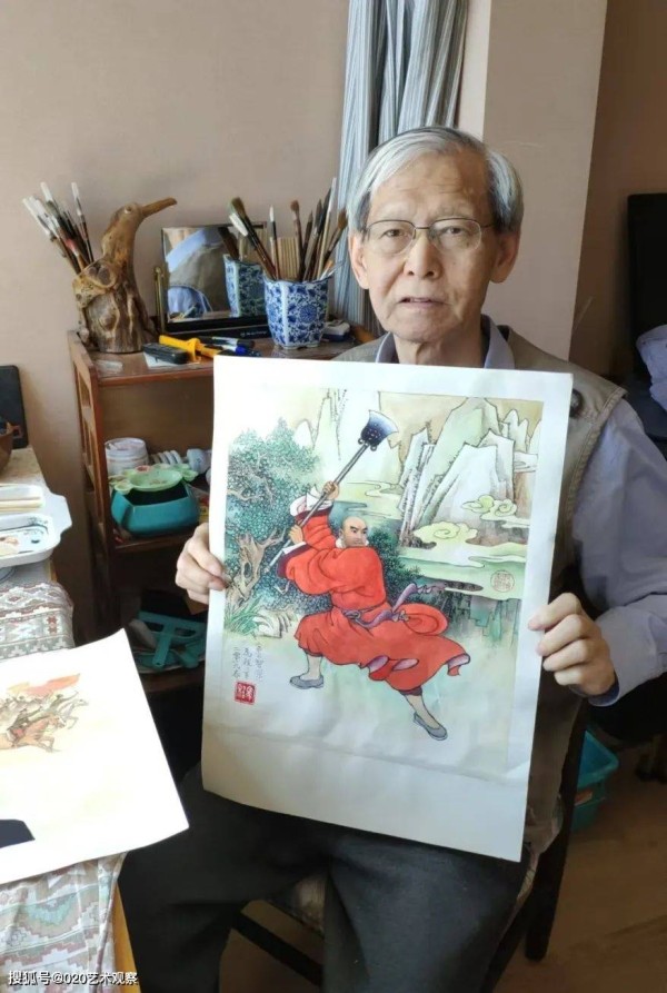 人民美术出版社连环画副编审马程作品欣赏