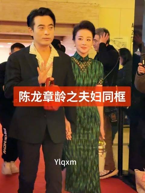 夫妇携手亮相 花样年华首映礼 红毯，年度娱乐盛事