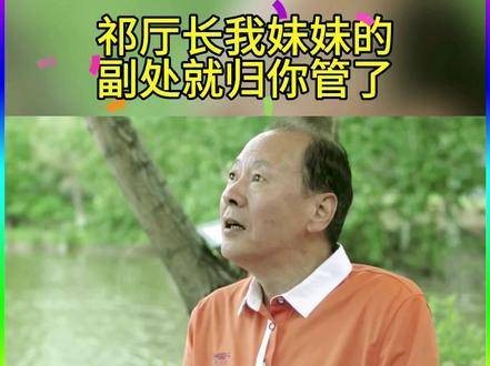 祁厅长，我妹妹的副处就归你管了