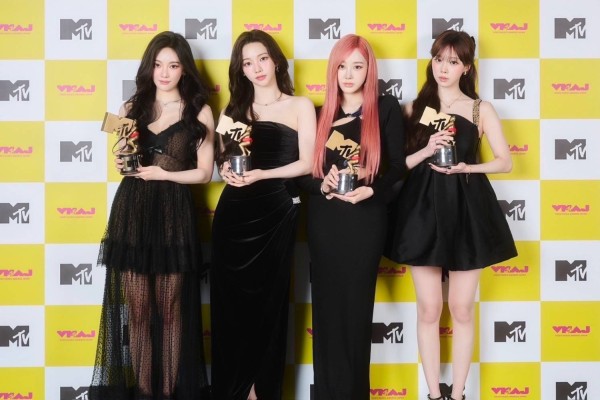 aespa在日本MTV“VMAJ”史上首位达成四冠王女艺人！