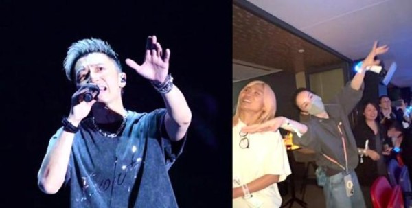 偶遇谢霆锋带俩儿子吃饭 温馨家庭时光