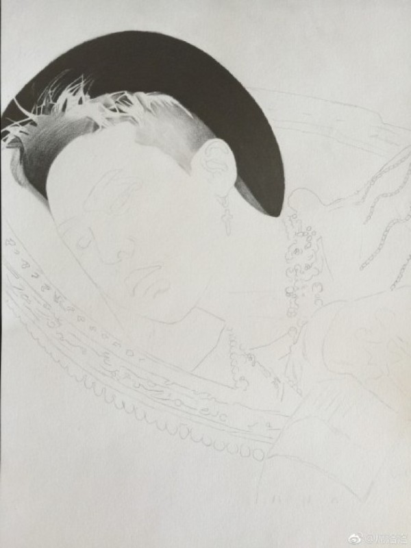 明星权志龙素描画图片 权志龙素描手绘教程 权志龙素描怎么画 画法_www.youyix.com