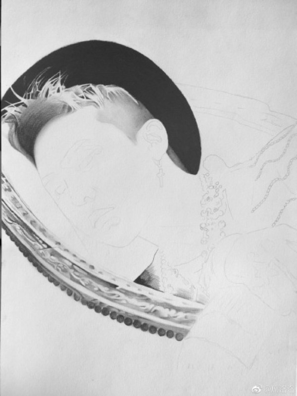 明星权志龙素描画图片 权志龙素描手绘教程 权志龙素描怎么画 画法_www.youyix.com