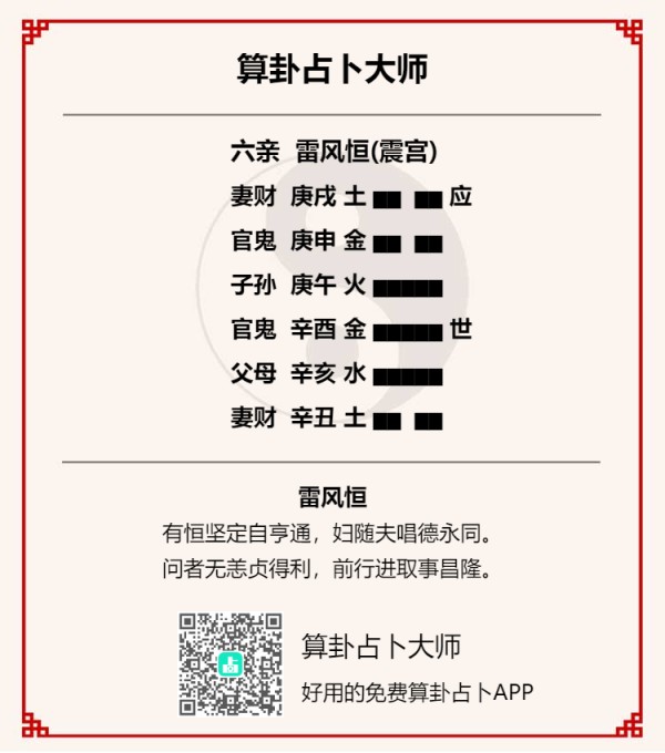 易经恒卦占考试能不能过？是否顺利？雷风恒卦学业考试详解